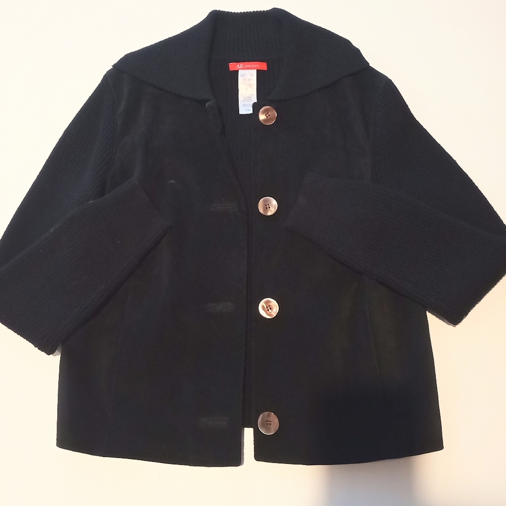 Anne Klein AK Knit Jacket Size S